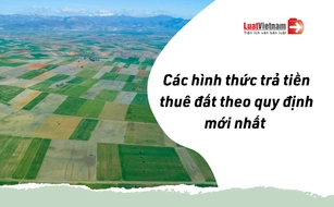 Các hình thức trả tiền thuê đất theo quy định mới nhất 2025 